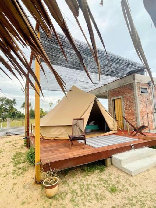 Rembulan Escape Bell Tent 2 Kampung Penarik Dış mekan fotoğraf